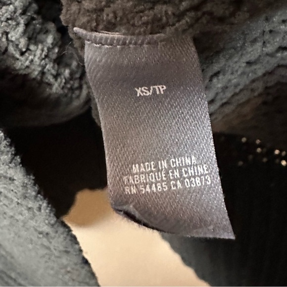 Aerie Women’s Oversized Drop Shoulder Bulky Knit Mock Turtleneck Sweater XS Gray - Picture 4 of 9